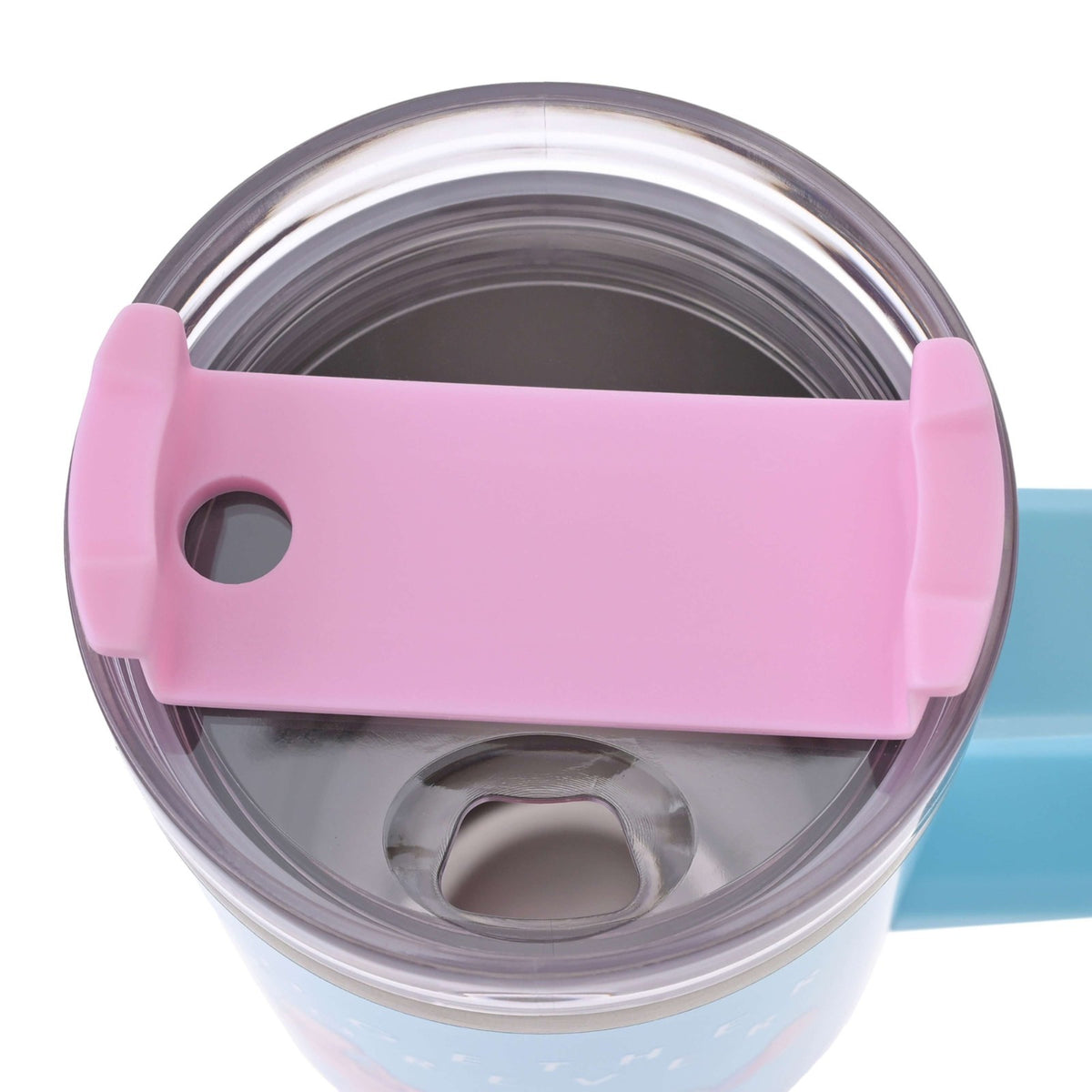 Japan Tokyo Disney Store Stitch & Angel Stainless Steel Tumbler with Straw