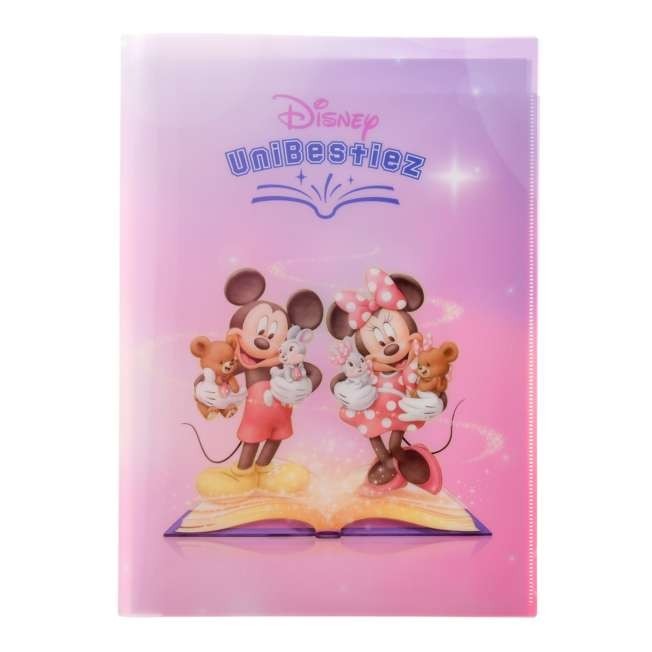 Japan Tokyo Disney Store Character Clear File UniBestiez 1st Anniversary