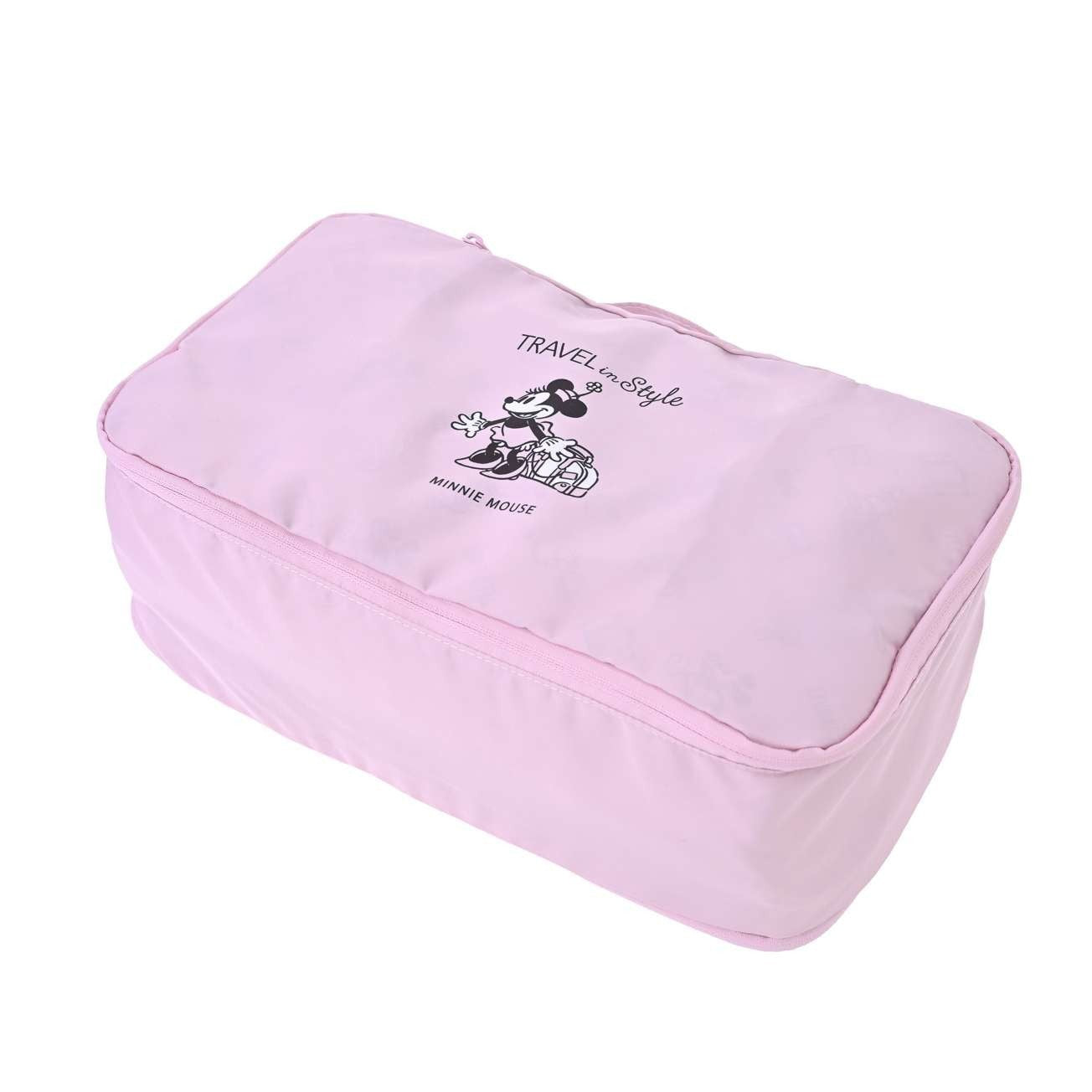 Japan Tokyo Disney Store Minnie Clothing Compression Storage Pouch S Travel