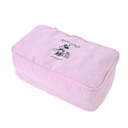 Japan Tokyo Disney Store Minnie Clothing Compression Storage Pouch S Travel