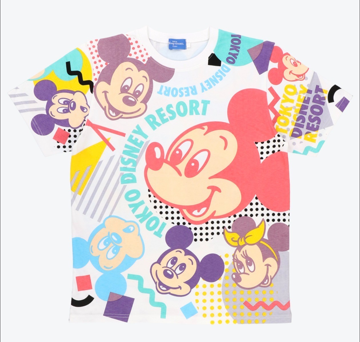 Japan Tokyo Disney Resort Mickey Minnie T-shirt 2025 limited