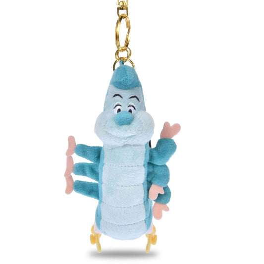 '+Japan Tokyo Disney Store Caterpillar Plush Toy Keychain Alice in Wonderland