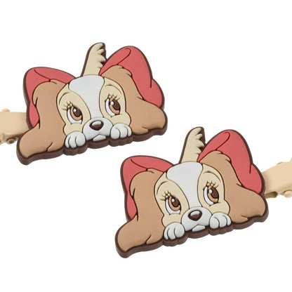 Japan Tokyo Disney Store Lady Hair Clip Set Color MAEGAMI Health & Beauty Tool