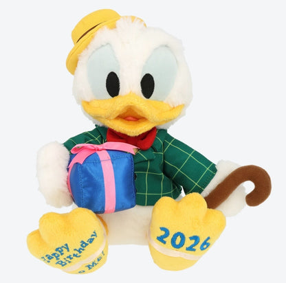Japan Tokyo Disney Resort Donald birthday Plush Toy Birthday Limited 2026