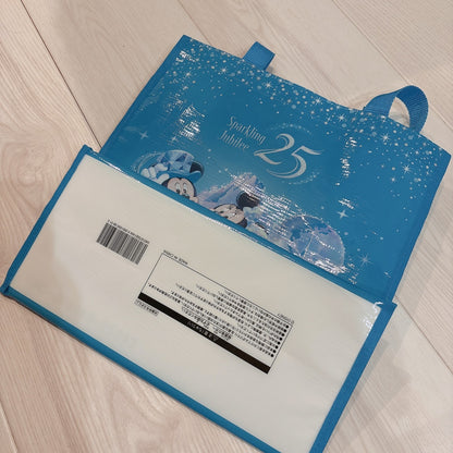 Japan Tokyo Disney Resort Sea 25th Sparkling Jubilee Shopping Bag Tote bag S