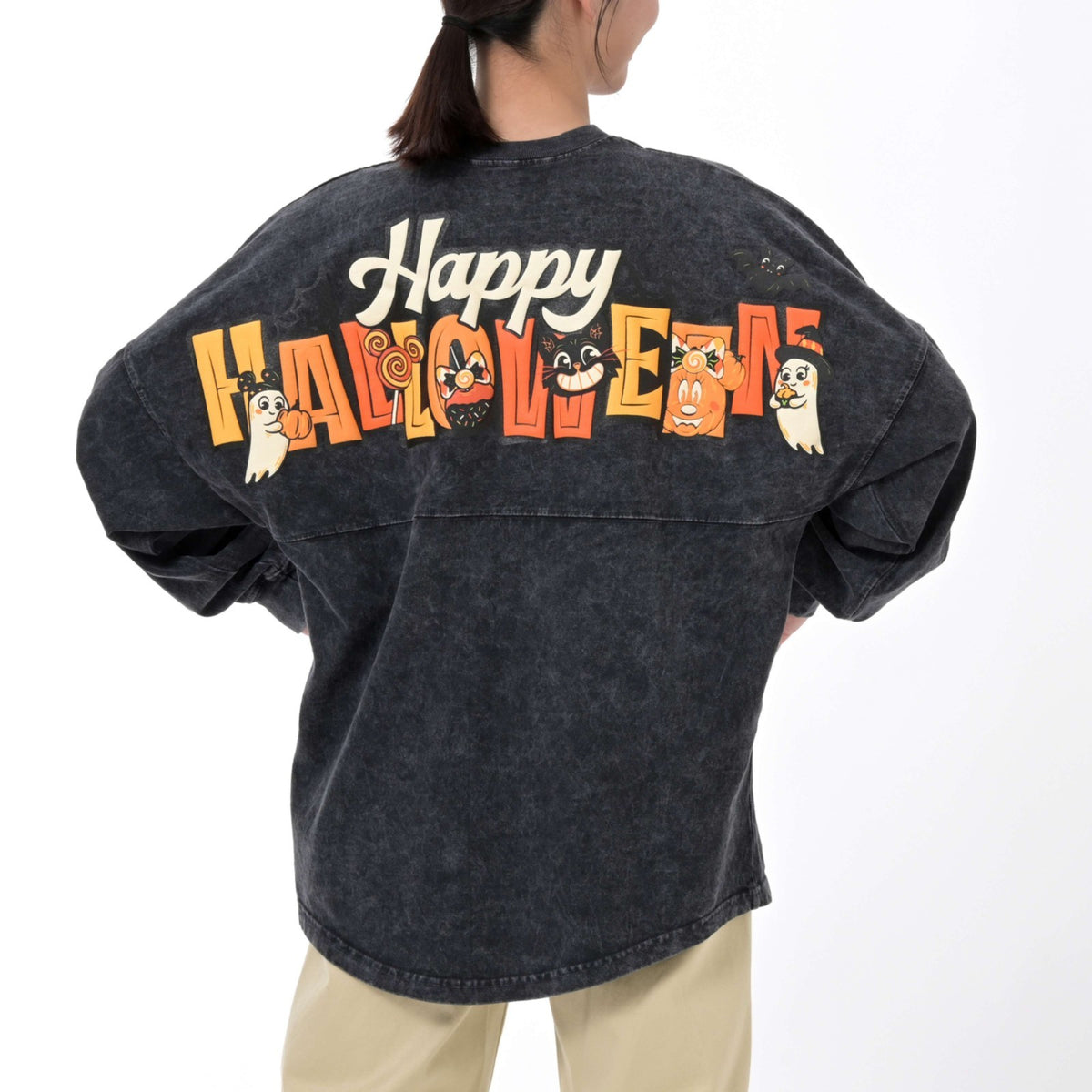 Japan Tokyo Disney Store Mickey & Minnie Spirit Jersey T-Shirt Halloween 2026
