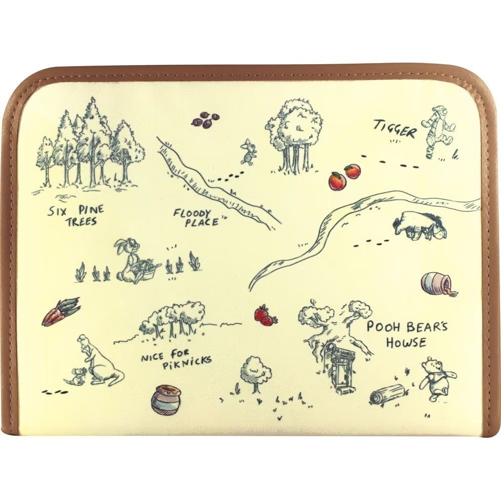 Japan Disney Fantasy Shop Bellemaison Pooh Zipper type multi-purpose case