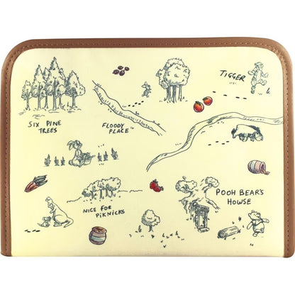 Japan Disney Fantasy Shop Bellemaison Pooh Zipper type multi-purpose case