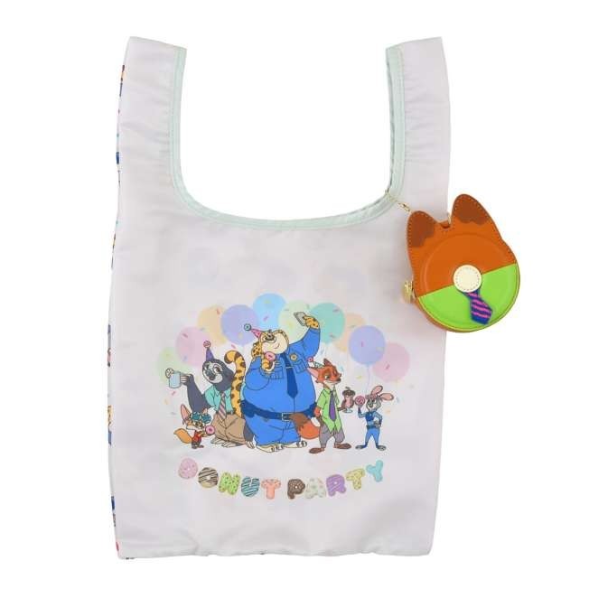 '+Japan Tokyo Disney Store Zootopia Shopping Eco Bag with Pouch 10th Anniversary