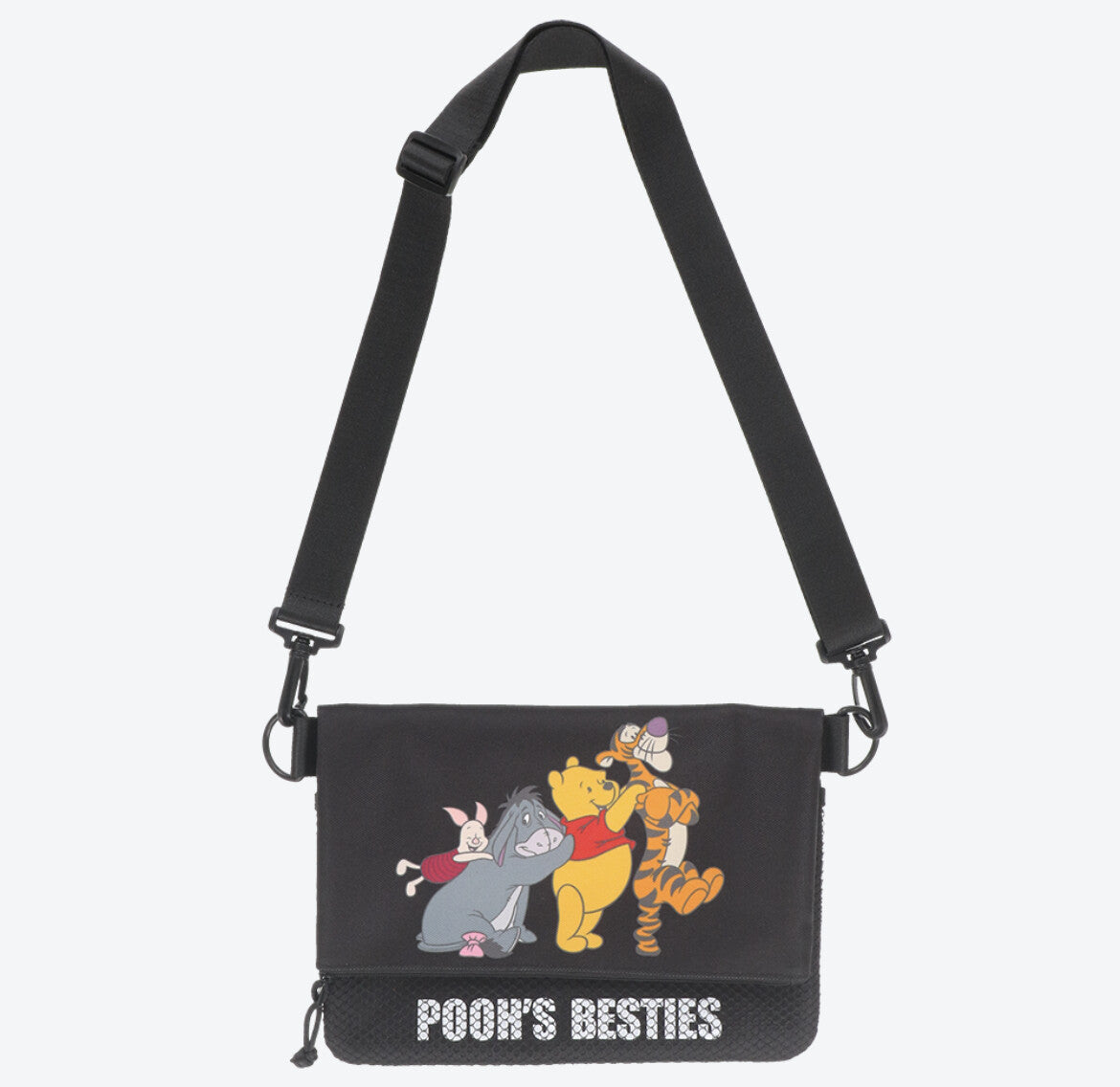 Japan Tokyo Disney Resort Winnie the Pooh Piglet Eeyore Tiggar shoulder bag