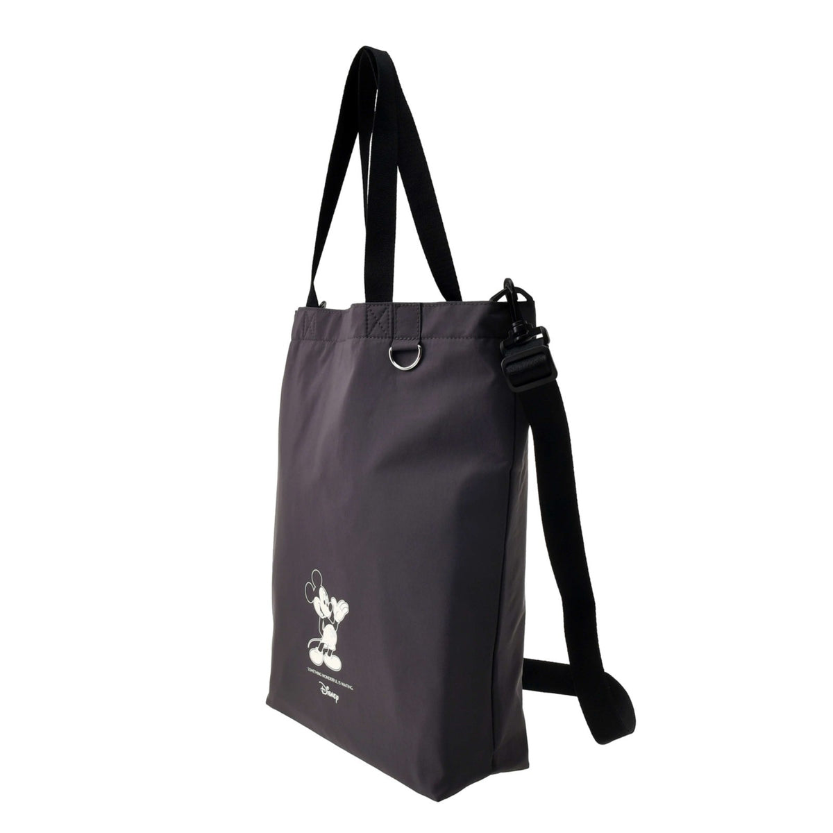 Japan Tokyo Disney Store Mickey Mouse Tote Bag D-Ring 2WAY TOTE BAG Collection