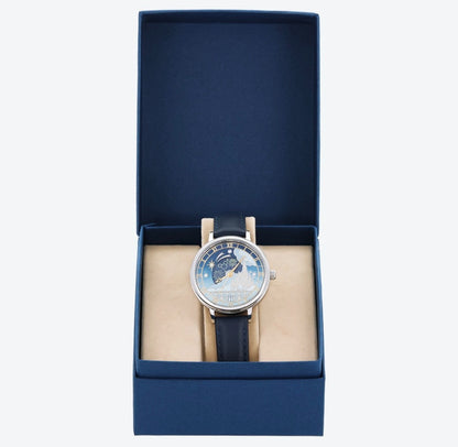 Japan Tokyo Disney Resort Mickey Mouse Watch Blue Boxed With Calendar 2025