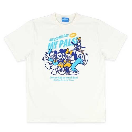 Japan Tokyo Disney Resort Mickey Mouse Got Splashed ! T-shirt Summer Cool Off