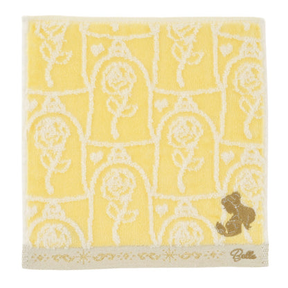 Japan Tokyo Disney Store Belle Mini Towel Motif Princess Beauty and The Beast