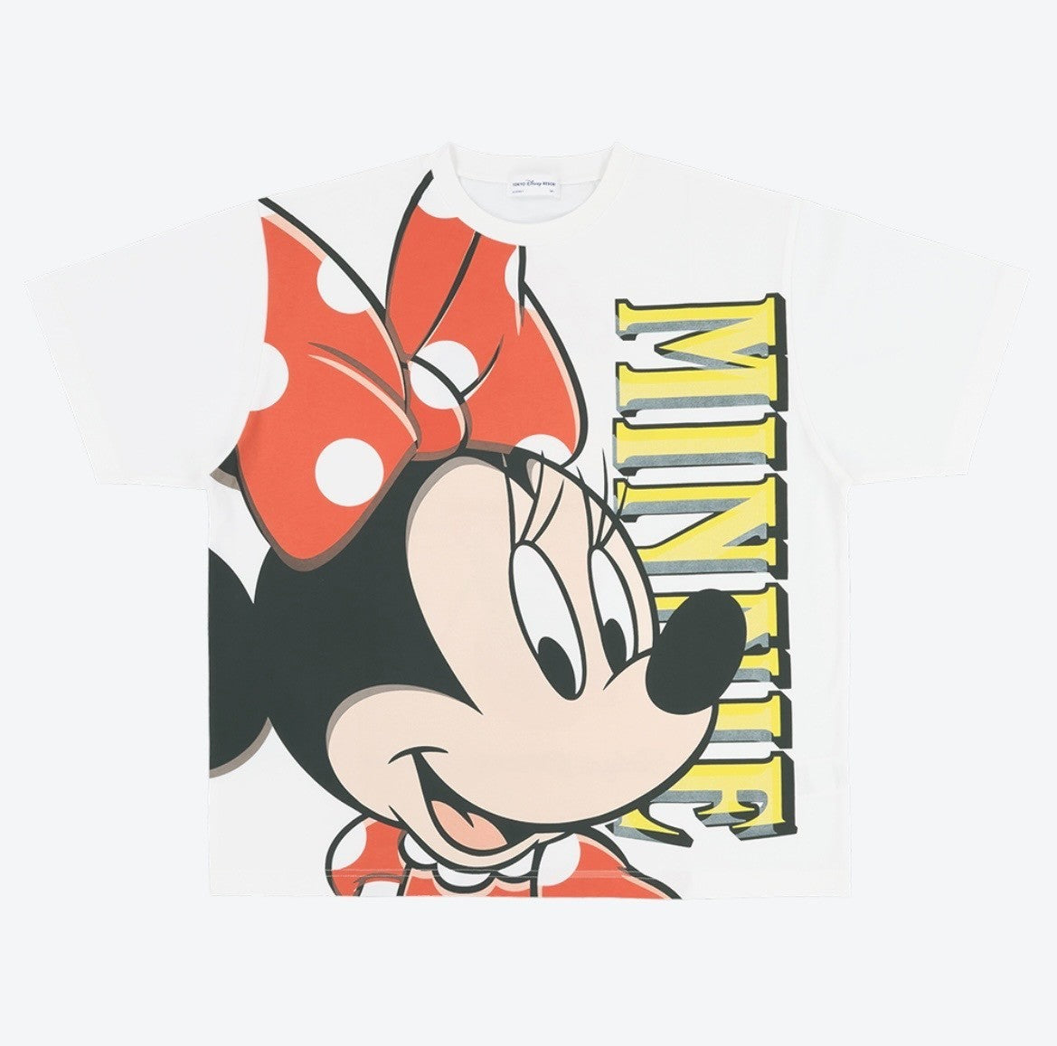Japan Tokyo Disney Resort Minnie Mouse T-shirt Oversized Fit Unisex One Size