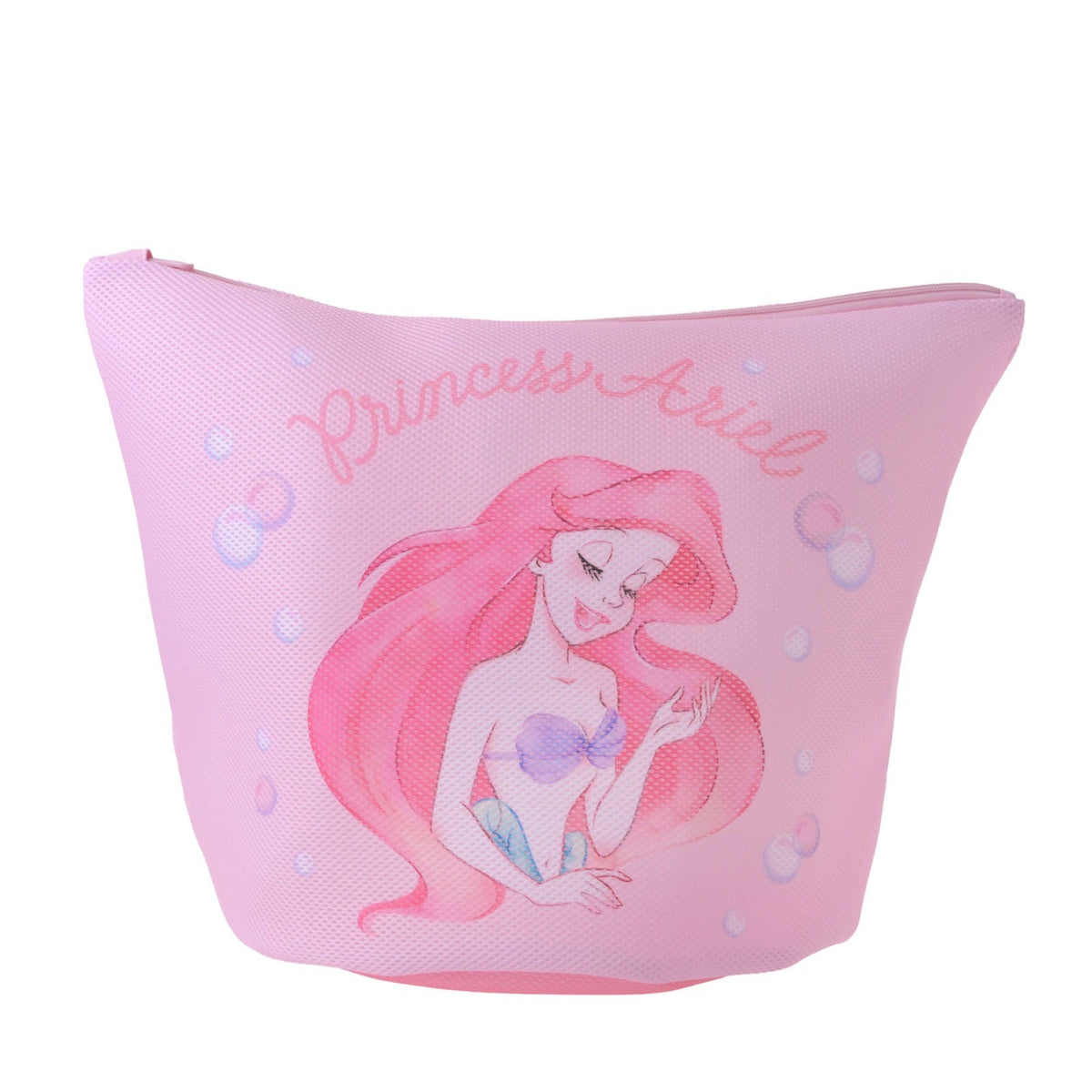 Japan Tokyo Disney Store Ariel & Flounder Laundry Net Tote Bag BATH & LAUNDERY