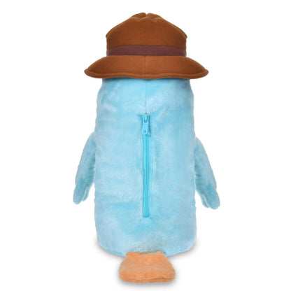 Japan Tokyo Disney Store Perry & Agent P Reversible Plush Toy Phineas and Ferb