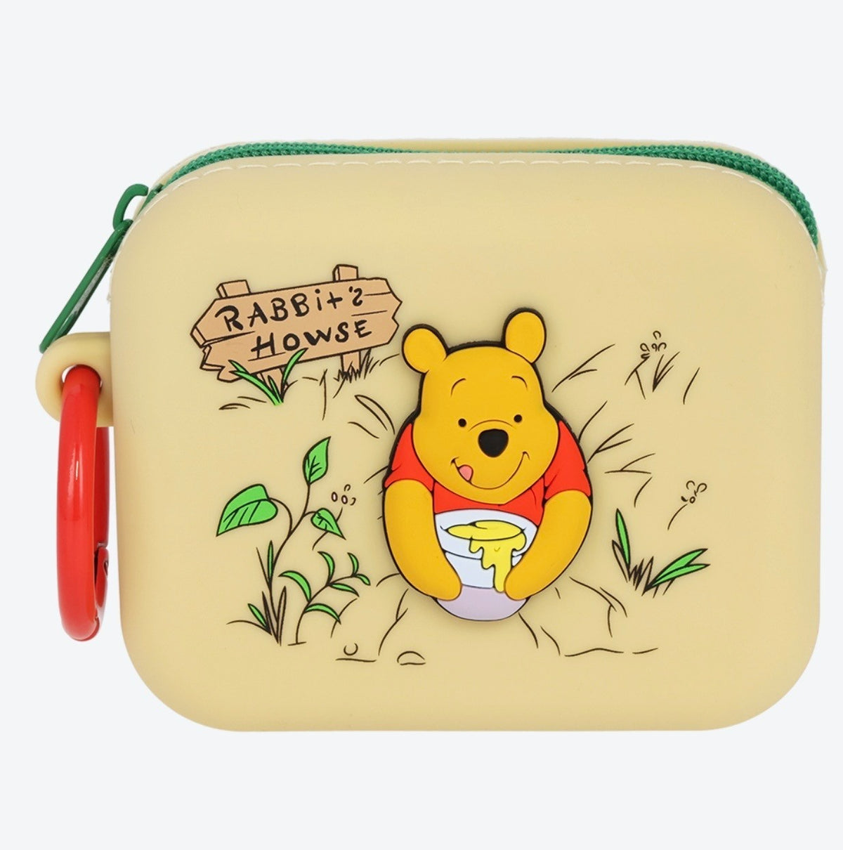 Japan Tokyo Disney Resort Winnie the Pooh Case Pouch Keychain Limited 2026