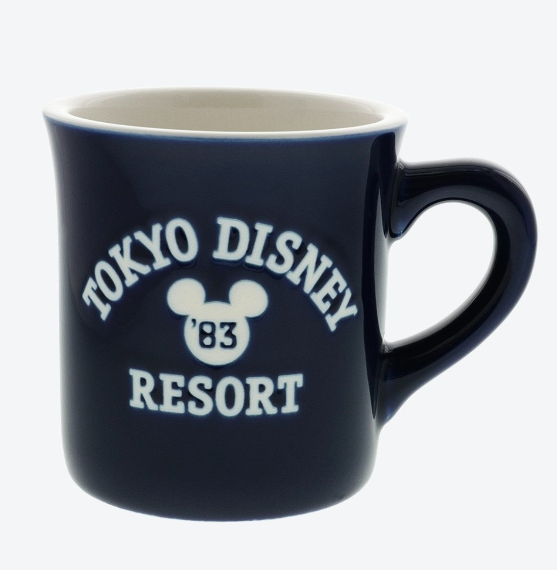Japan Tokyo Disney Resort 83 years Mickey Mouse Cafe Time Mug Navy 2025
