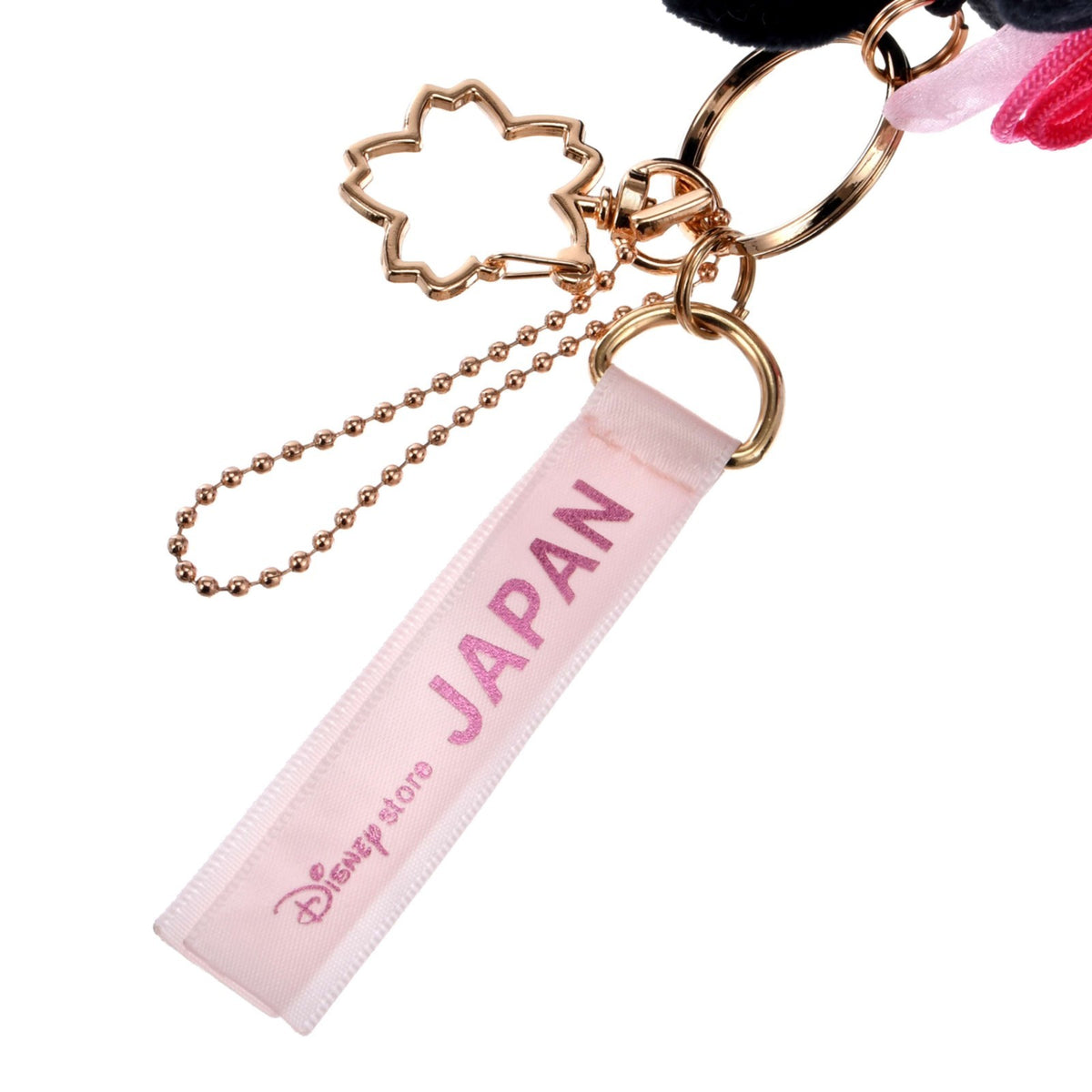 '+Japan Tokyo Disney Store Minnie Mouse Plush Toy Keychain Kimono Sakura