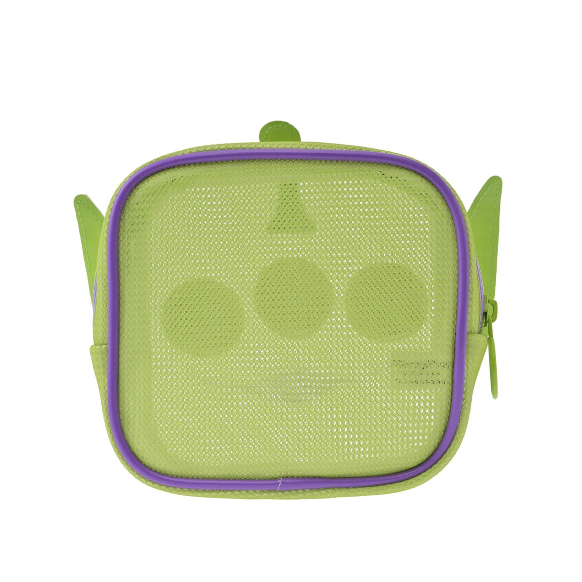 Japan Tokyo Disney Store Little Green Men Alien Pouch Square Mesh Face Toy Story