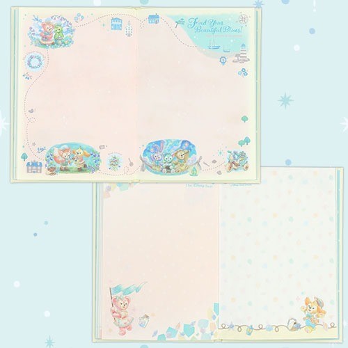 Japan Tokyo Disney Resort Find Your Beautiful Blue Notebook Duffy