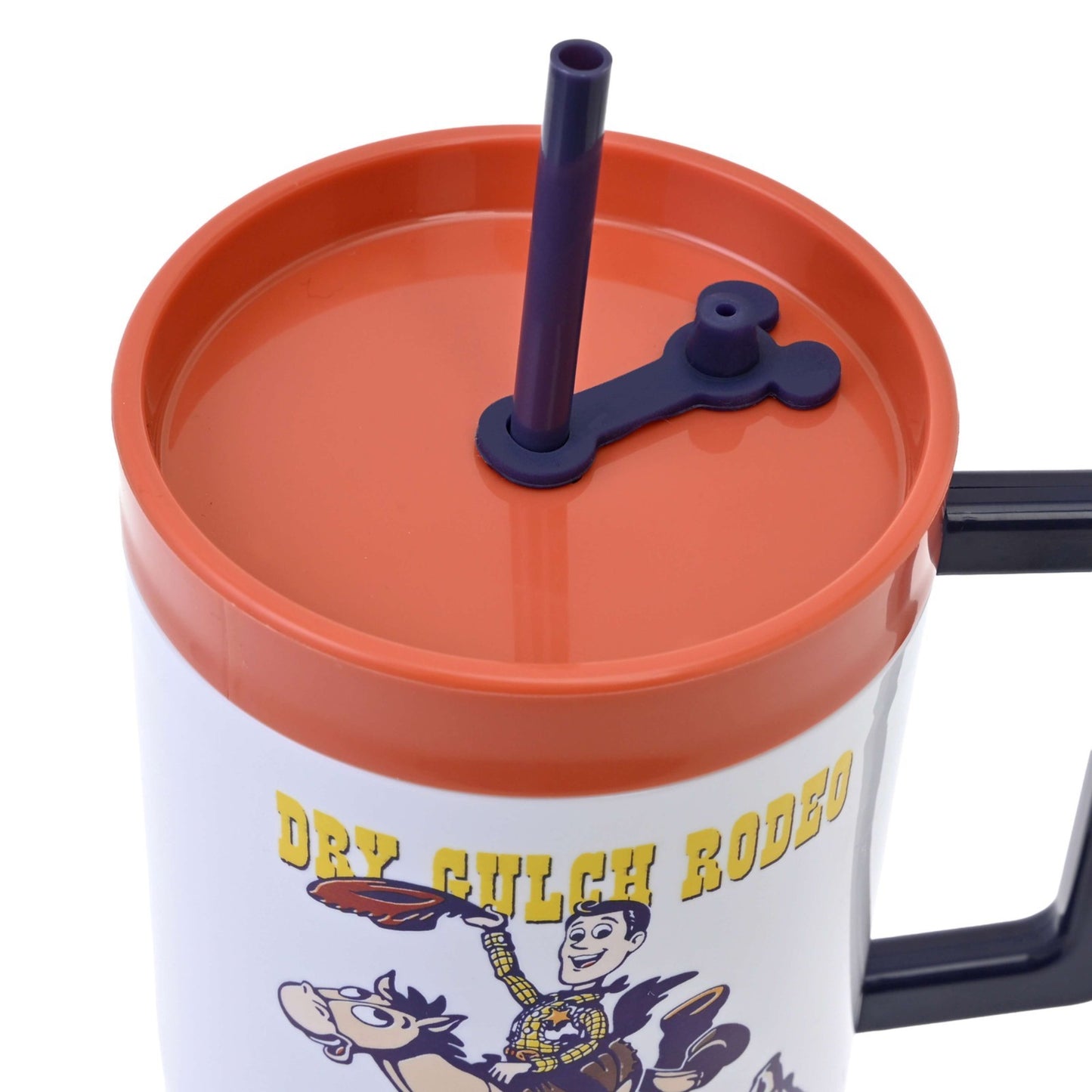 Japan Tokyo Disney Store Woody & Bullseye Tumbler Toy Story Western