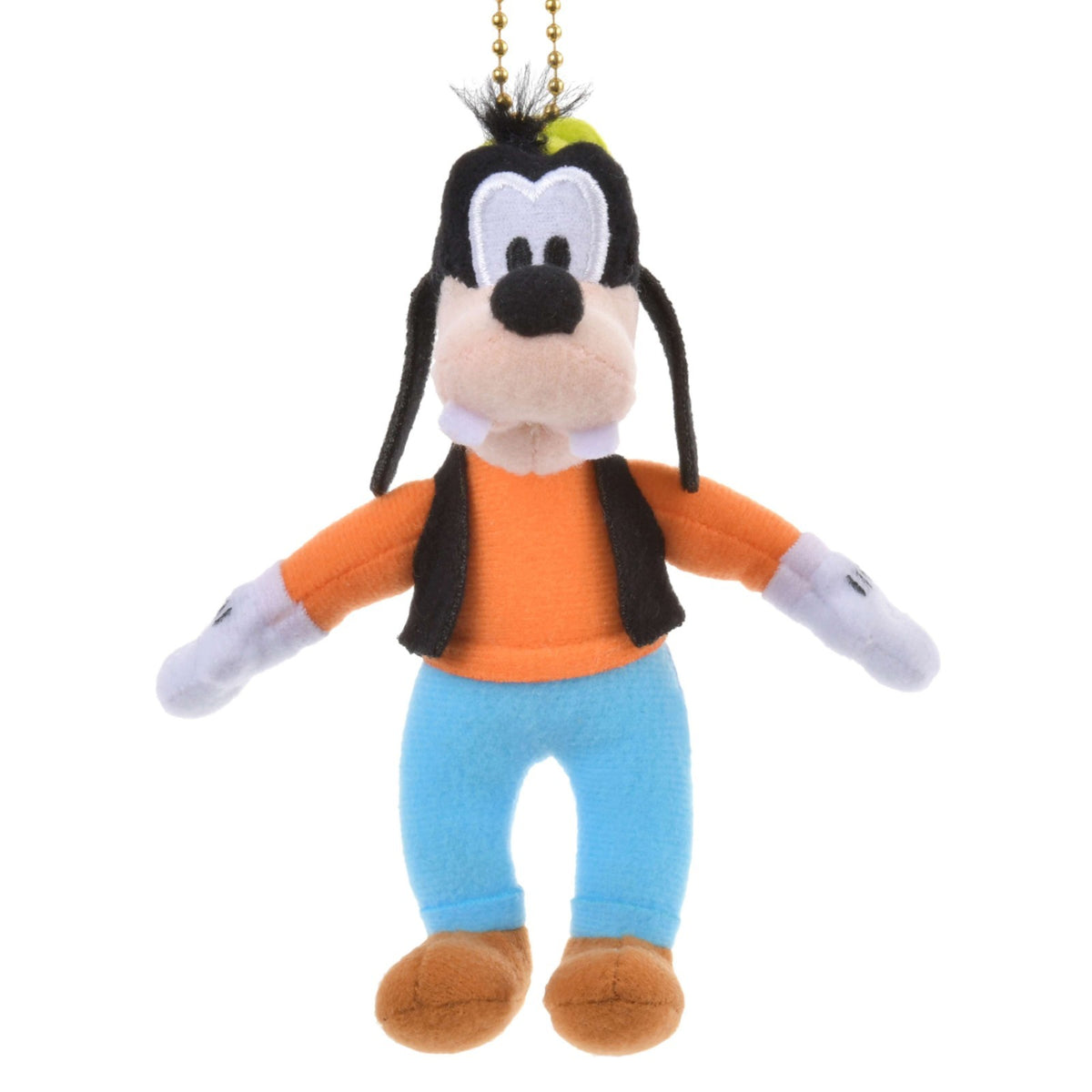 Japan Tokyo Disney Store Goofy Plush Toy Keychain Mini JAPAN STYLE