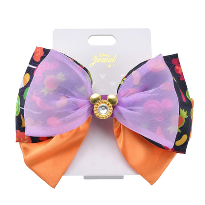 Japan Tokyo Disney Store Mickey Mouse Ribbon Hair Tie Halloween 2026