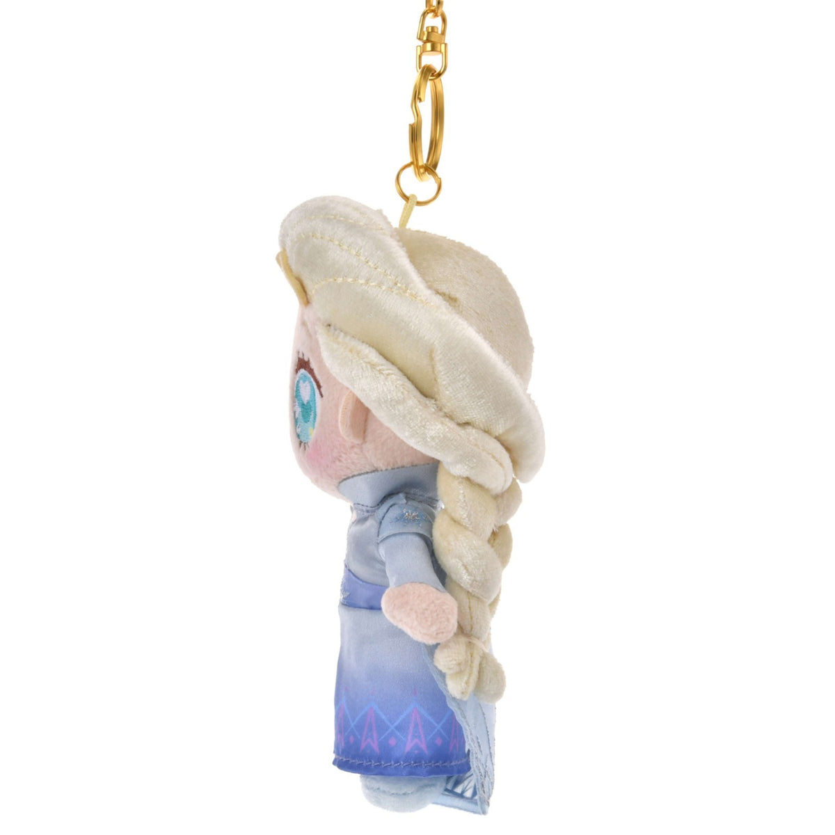 Japan Tokyo Disney Store Elsa Plush Toy Keychain Frozen 2 TINY FROZEN