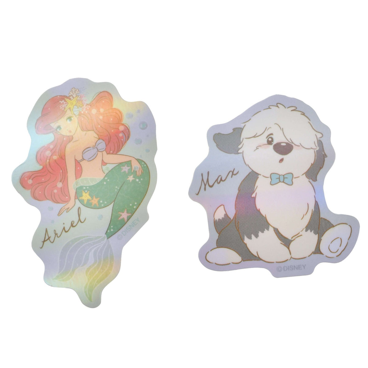 Japan Tokyo Disney Store Little Mermaid Hologram Sticker Illustrated mikko
