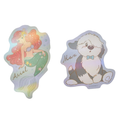 Japan Tokyo Disney Store Little Mermaid Hologram Sticker Illustrated mikko