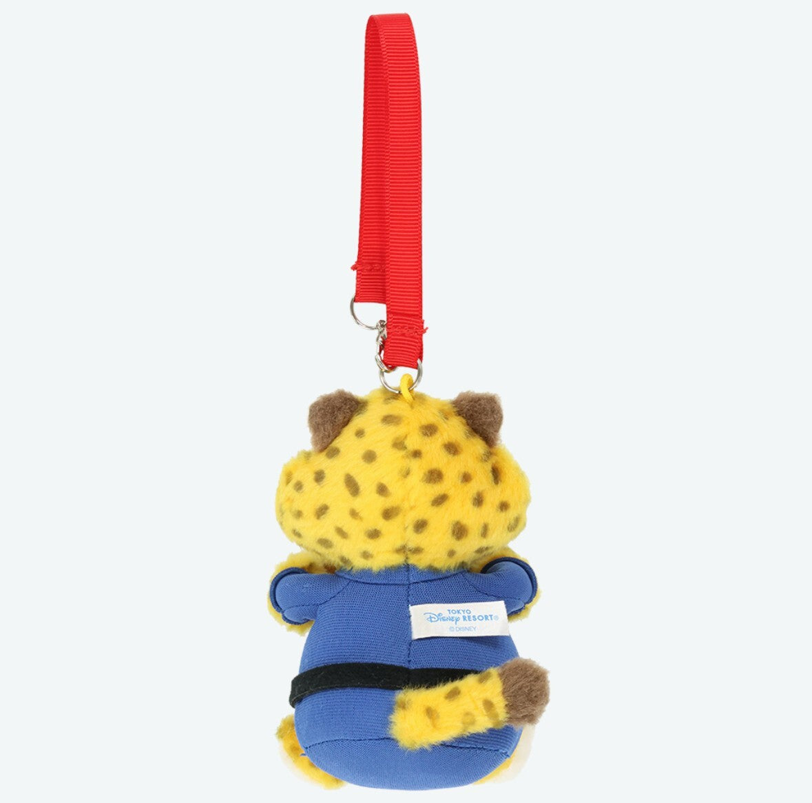 Japan Tokyo Disney Resort Plush Toy Keychain Zootopia Clauhauser