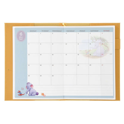 Japan Tokyo Disney Store Winnie the Pooh B6 Planner Schedule Book Diary 2027