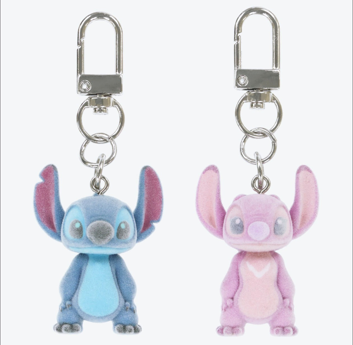 Japan Tokyo Disney Resort Stitch 626 Angel Keychain 2026 Set of 2