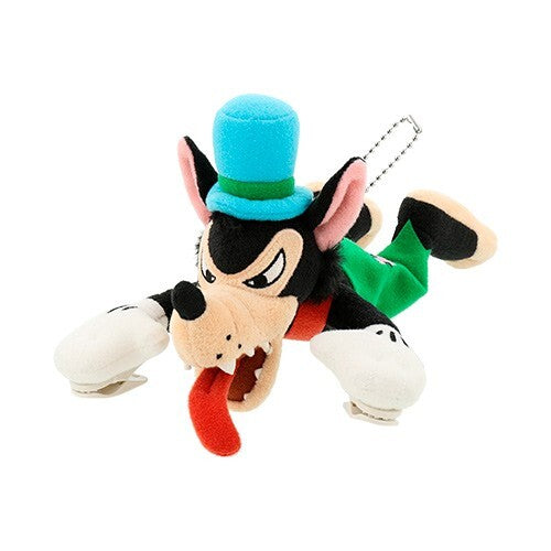 Japan Tokyo Disney Resort Big Bad Wolf Plush Toy Badge Clip 3 Little Pigs