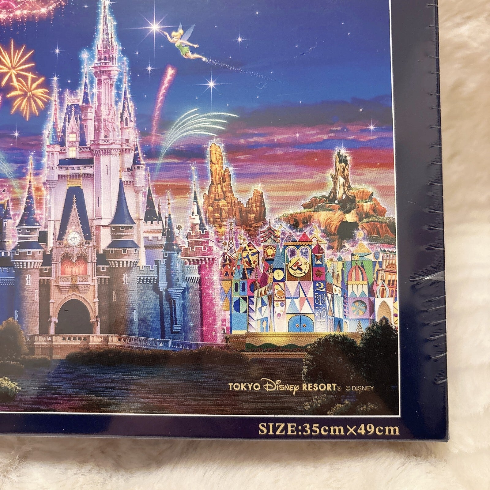 Japan Tokyo Disney Resort Jigsaw Puzzle Magic Shop Mickey Minnie Fireworks Flash