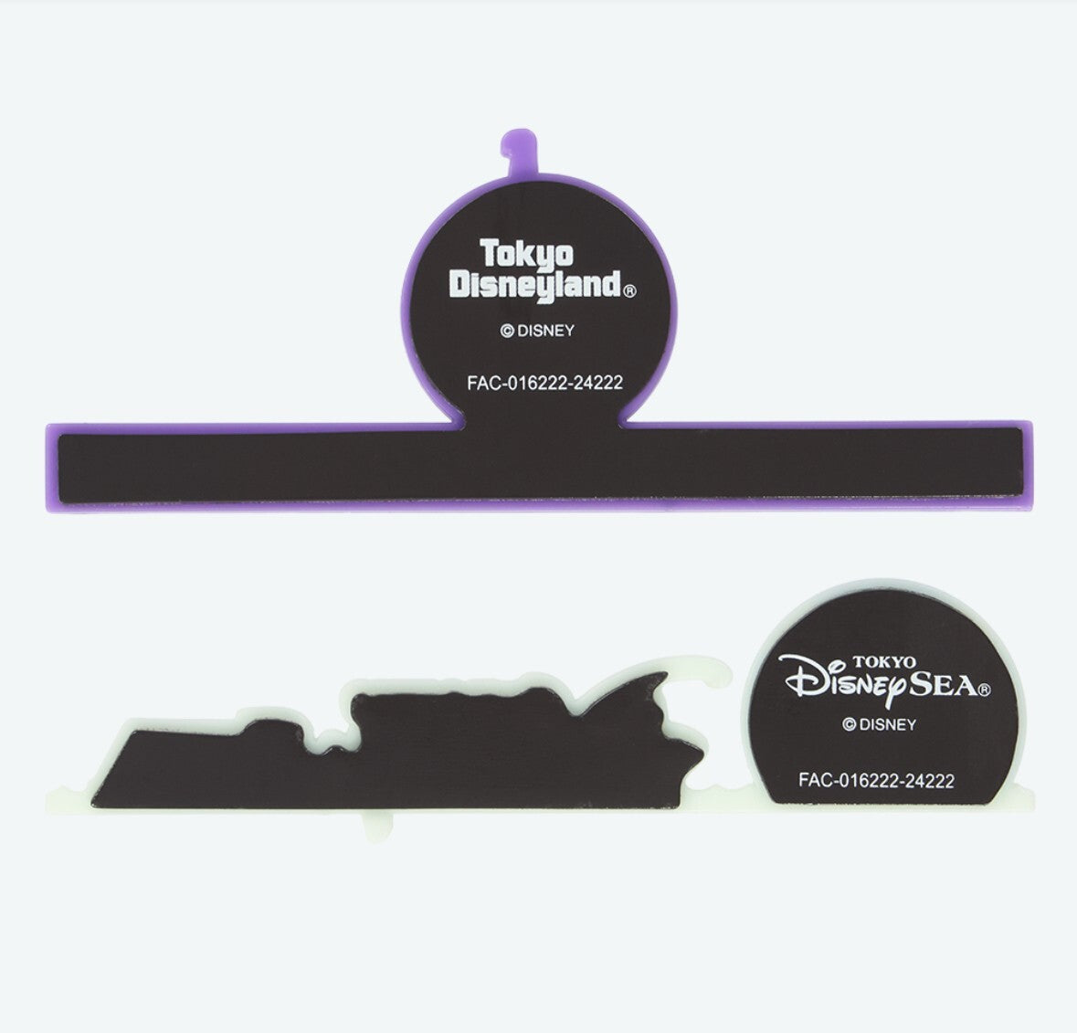 Japan Tokyo Disney Resort Logo Magnet Set of 2 Cinderella castle Land Sea