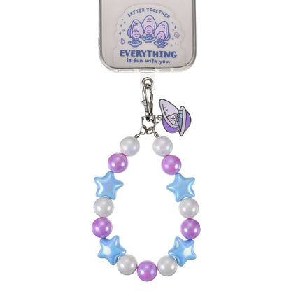 Japan Tokyo Disney Store Young Oyster  Smartphone Strap Beads BABY OYSTERS Alice