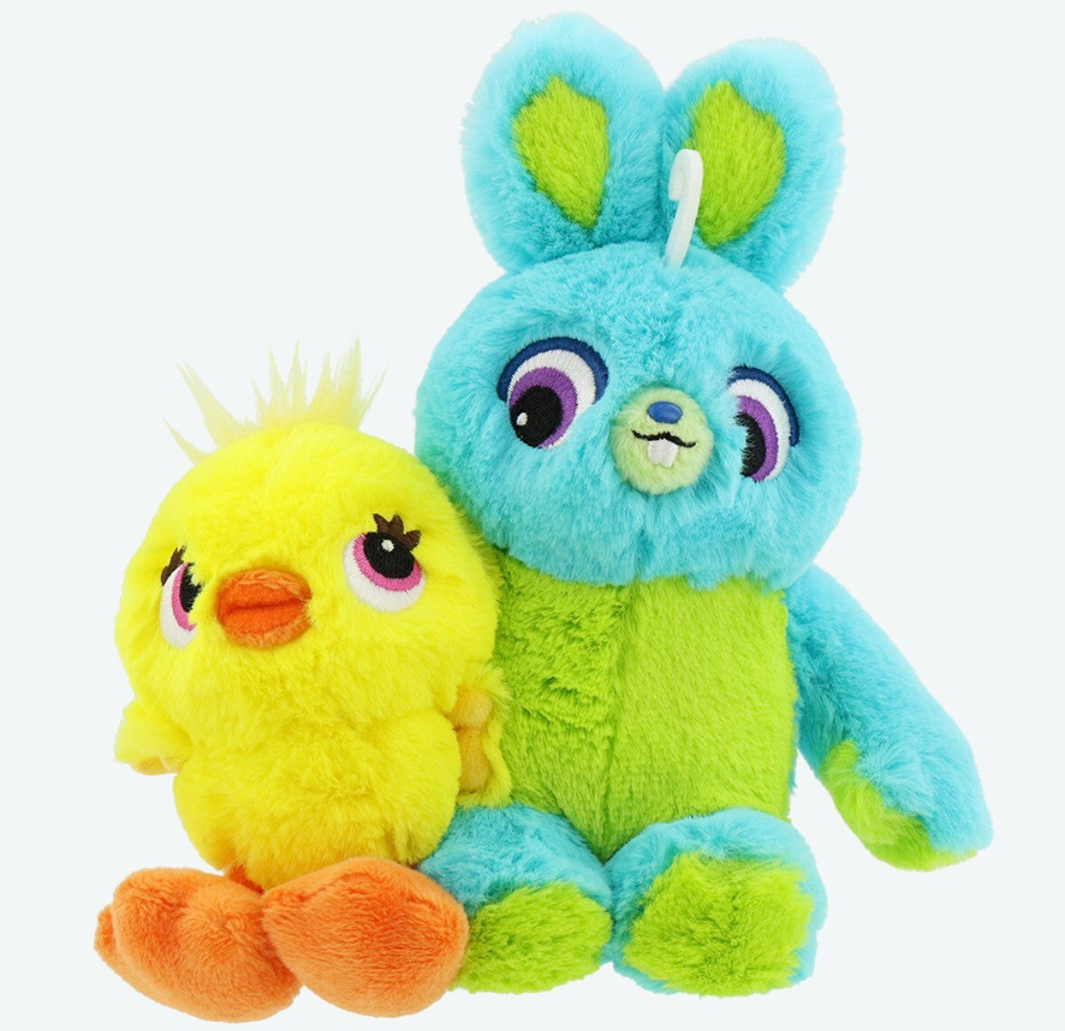 Japan Tokyo Disney Resort Plush Toy Fluffy Plushy Mini Toy Story Ducky & Bunny