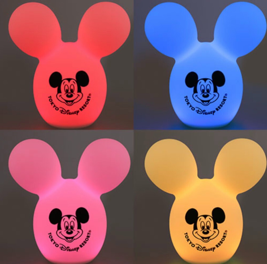 Japan Tokyo Disney Resort Mickey Balloon Retro Room Light