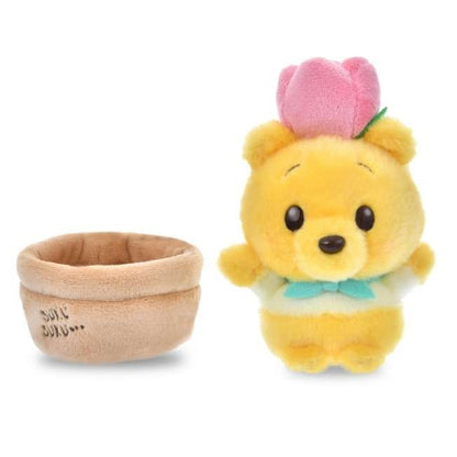 '+Japan Tokyo Disney Store Winnie the Pooh Plush Toy Urupocha-chan Gardening