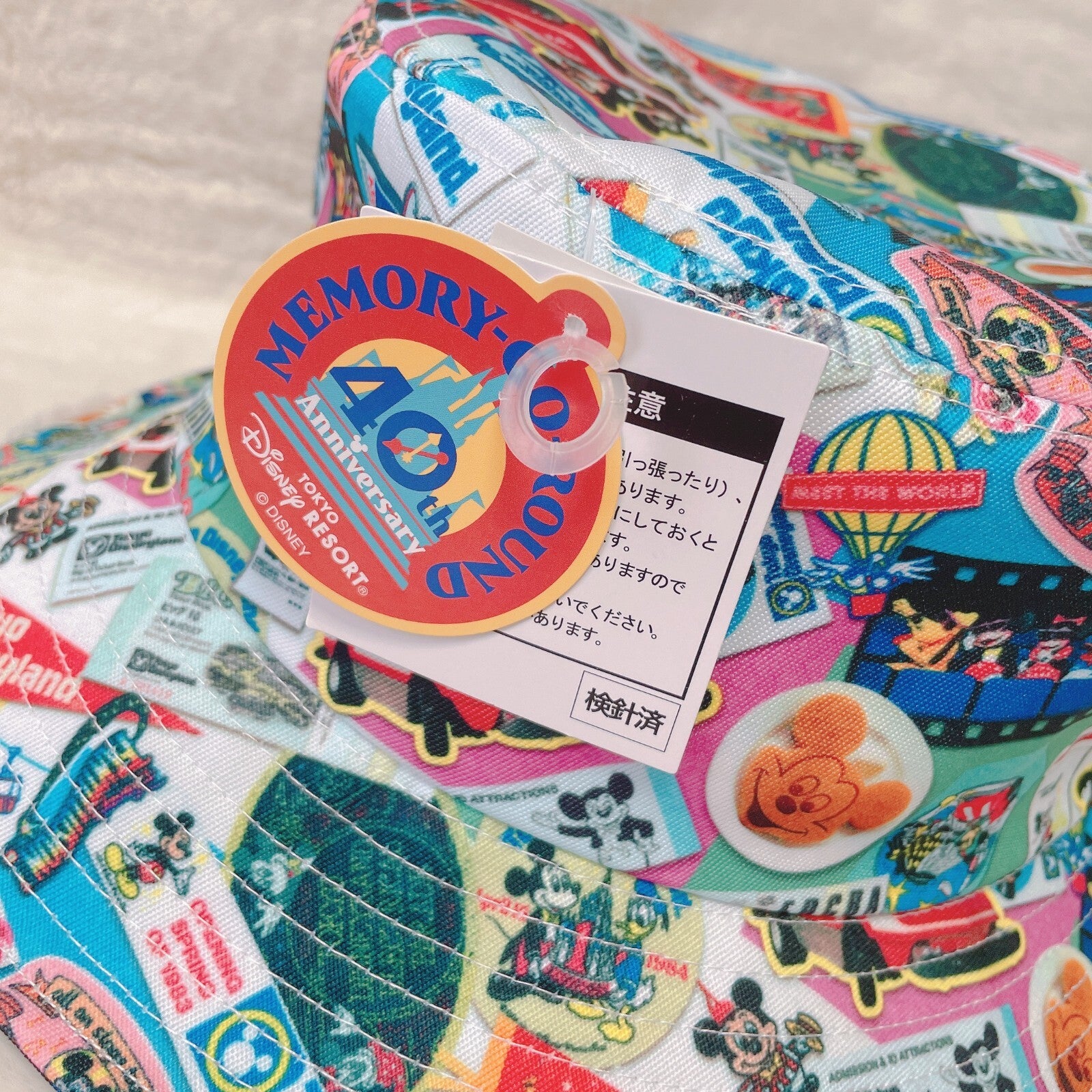 Japan Tokyo Disney Resort 40th Anniversary Retro 2023 Mickey Hat Cap Ears