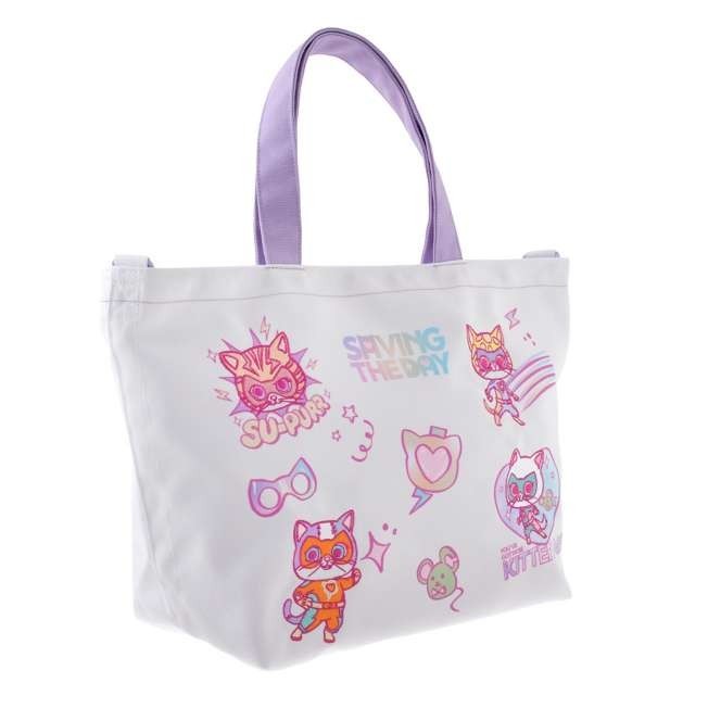 Japan Tokyo Disney Store Super Kitty Tote Bag 2-Way Gradient SUPER KITTIES