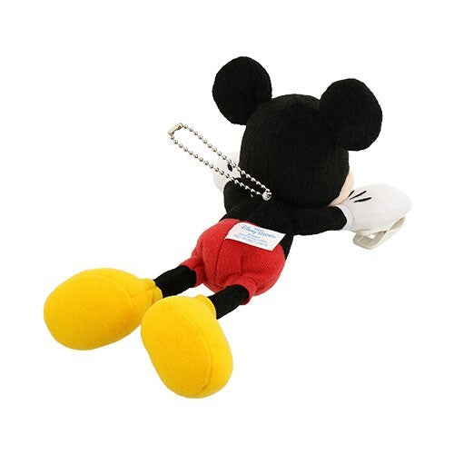 Japan Tokyo Disney Resort Mickey Sticky Plush Toy Shoulder clip Keychain