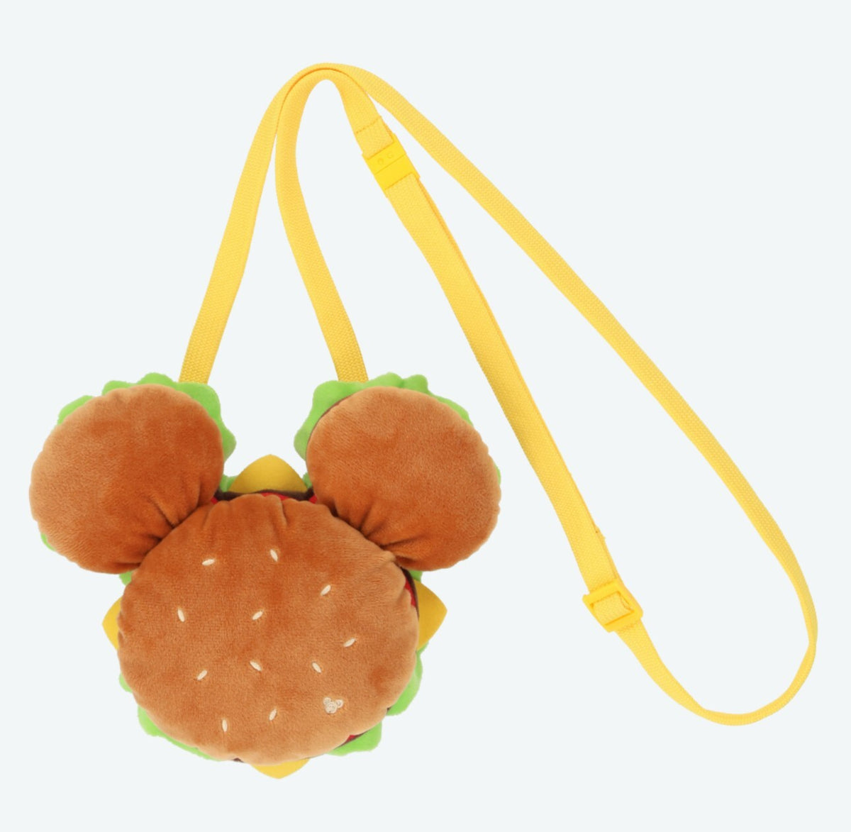 Japan Tokyo Disney Resort Mickey Hamburger Shoulder Bag 2025