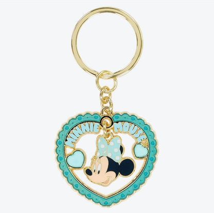 Japan Tokyo Disney Resort Minnie Mouse Keychain Heart 3 Pieces Limited 2026
