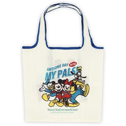 Japan Tokyo Disney Resort Let's go! Mickey Mouse Shopping Bag
