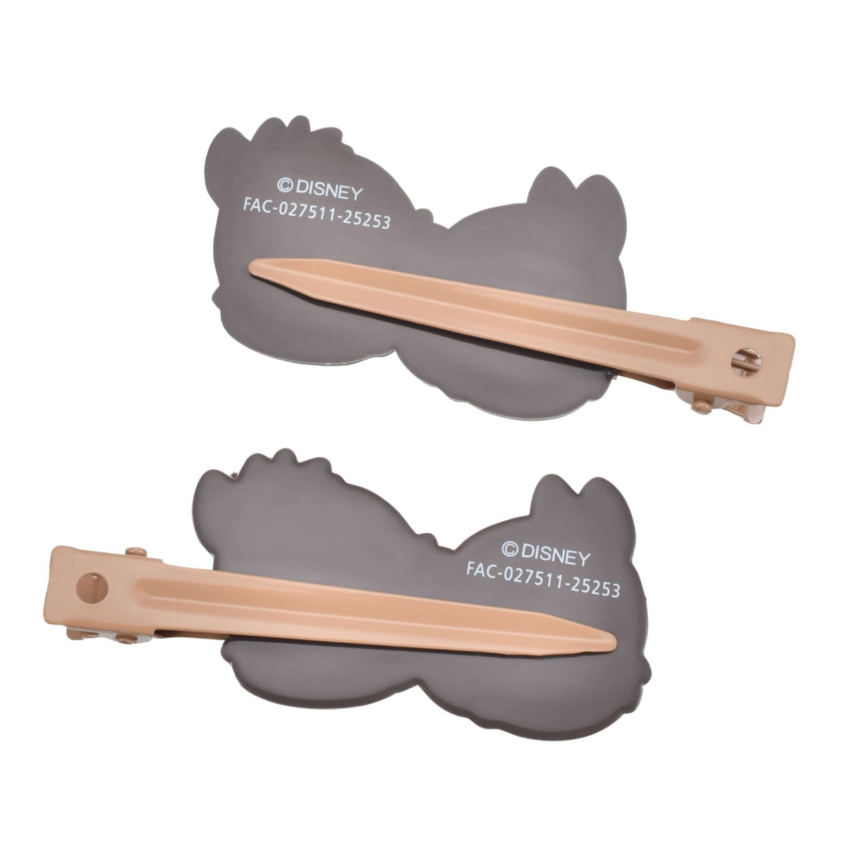 Japan Tokyo Disney Store Chip and Dale Hair Clip Set Color MAEGAMI Hair Zakka