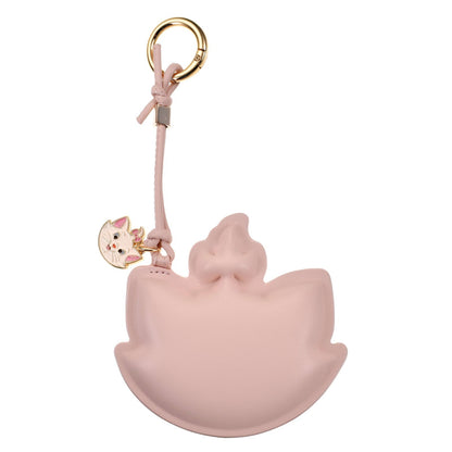Japan Tokyo Disney Store Marie Bag Charm with Mirror Carabiner Fashion Charm